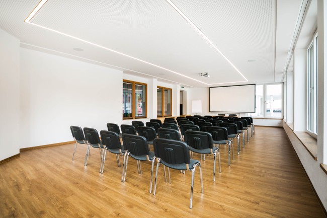 Individuelle Bestuhlung im Seminarraum